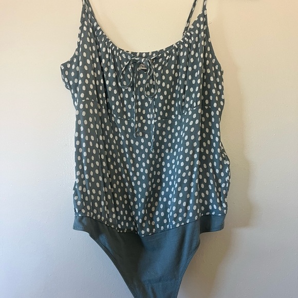 Abercrombie & Fitch Tops - Abercrombie and Fitch polka dot bodysuit